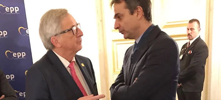 Στις Βρυξέλλες ο Μητσοτάκης -Θα ζητήσει από τον Γιούνκερ να μην κοπούν οι συντάξεις